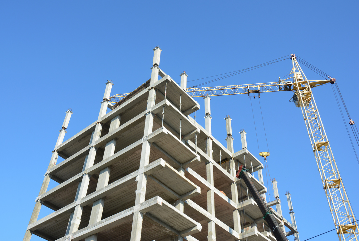 Building construction. Building house. House construction.